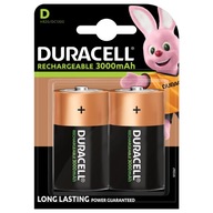BATÉRIE Duracell HR20 D 3000MAH NiMH 2ks BATÉRIE Duracell HR20 D 3000MAH NiMH 2ks