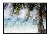 OBRAZOVÝ PLAGÁT V RÁME 53x73 cm Palma P1693