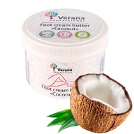 Prírodný maslový krém na nohy VERANA Coconut