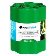 Záhradná obruba zelená 20cm 9m Cellfast 30-003H