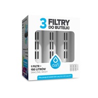 3 filtračné vložky pre fľaše DAFI Soft a Solid