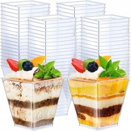 PYRAMIDOVÉ NÁDOBY NA DEZERTY 60ML 50 KS TRANSPARENTNÉ PYRAMIDOVÉ NÁDOBY NA DEZERTY 60ML 50 KS TRANSPARENTNÉ