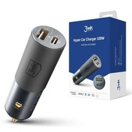 3MK NABÍJAČKA 100W USB NABÍJAČKA DO AUTO USB-C 3MK NABÍJAČKA 100W USB NABÍJAČKA DO AUTO USB-C