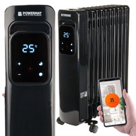 OLEJOVÝ radiátor Elektrický WIFI 2500W LCD 11 rebrový Výkonný radiátor OLEJOVÝ radiátor Elektrický WIFI 2500W LCD 11 rebrový Výkonný radiátor