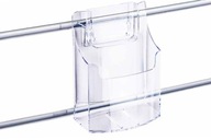 Vešiak na letáky A4 na Spacewall, hĺbka 4 cm Vešiak na letáky A4 na Spacewall, hĺbka 4 cm