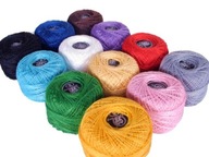 SÚPRAVA ŠNÚD RAINBOW COLORS 12ks/20g - 02 SÚPRAVA ŠNÚD RAINBOW COLORS 12ks/20g - 02