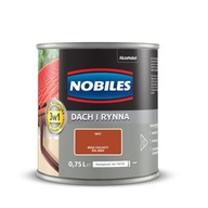 Nobiles Strecha a odkvap Tehlovo hnedá RAL 8004 0,75L Nobiles Strecha a odkvap Tehlovo hnedá RAL 8004 0,75L