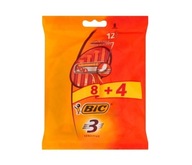 Bic 3 Sensitive holiaci strojček 12 ks Bic 3 Sensitive holiaci strojček 12 ks