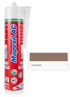 SILIKÓN Mapei Mapesil AC 310ml - Hnedý 142 SILIKÓN Mapei Mapesil AC 310ml - Hnedý 142