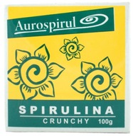Aurospirul Spirulina Crunchy 100 G čistí Aurospirul Spirulina Crunchy 100 G čistí