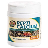 Zoo Med Repti Calcium bez D3 227gr limetka pre plazy