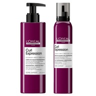 Sada krému a peny Loreal Curl Expression pre kučeravé vlasy Sada krému a peny Loreal Curl Expression pre kučeravé vlasy