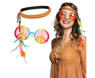 Oblečenie Hippie doplnky Čelenka a okuliare na Hippie Hippie Festival Oblečenie Hippie doplnky Čelenka a okuliare na Hippie Hippie Festival