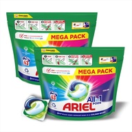 ARIEL PODS Farebné kapsule na pranie 2x63 ks