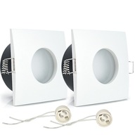 2x KOVOVÁ STROPNÁ LAMPA PRE LED ŽIAROVKY 2x KOVOVÁ STROPNÁ LAMPA PRE LED ŽIAROVKY