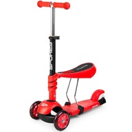 Kolobežka Spokey Tripla 3v1 červená 927100 Kolobežka Spokey Tripla 3v1 červená 927100