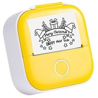 Mini termotlačiareň Phomemo T02 pre malé deti žltá Android IOS