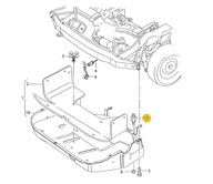 SKRUTKA KRYTU MOTORA VW T4 Golf Passat SKRUTKA KRYTU MOTORA VW T4 Golf Passat