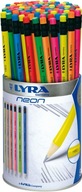 Ceruzky s gumou do školy Lyra 96ks VYSOKÁ KVALITA