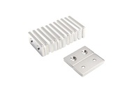 Doskový magnet MPŁ 40x20x4 N38 na skrutku 2 ks Doskový magnet MPŁ 40x20x4 N38 na skrutku 2 ks