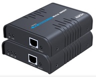 Extender HDMI vysielač 2xUSB cez UTP 120m krútená dvojlinka Extender HDMI vysielač 2xUSB cez UTP 120m krútená dvojlinka
