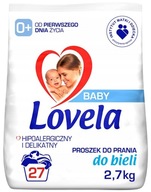 Lovela Baby hypoalergénny prací prášok pre biele 2,7 kg