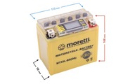 Batéria MTX5L-BS AGM s indikátorom