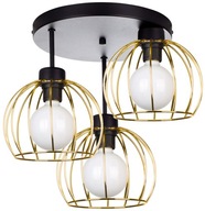 Moderné zlaté LED stropné svietidlo Moderné zlaté LED stropné svietidlo