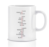 Hrnček Vampire Diaries Upírske denníky (mená, Hrnček Vampire Diaries Upírske denníky (mená,