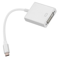 ADAPTÉR USB C na DVI 24+5 KONVERZNÝ KÁBEL MacBook ADAPTÉR USB C na DVI 24+5 KONVERZNÝ KÁBEL MacBook