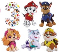 Súprava k 3. narodeninám, XL balóniky PAW PATROL, 6 kusov Súprava k 3. narodeninám, XL balóniky PAW PATROL, 6 kusov