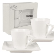 SÚPRAVA ŠÁLKA A PODŠÁLKY 2KS 80ML VIVA ESPRESSO KÁVOVÝ DARČEK SÚPRAVA ŠÁLKA A PODŠÁLKY 2KS 80ML VIVA ESPRESSO KÁVOVÝ DARČEK