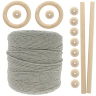 ECO Darčekový štartovací set makramé 2mm + príslušenstvo ECO Darčekový štartovací set makramé 2mm + príslušenstvo