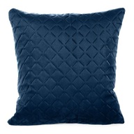 Námornícka modrá zamatová obliečka na vankúš s geometrickým vzorom 40X40 Námornícka modrá zamatová obliečka na vankúš s geometrickým vzorom 40X40