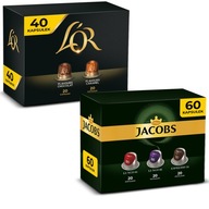 Sada kapsúl Jacobs L'OR k Nespresso(r)* 100 ks Sada kapsúl Jacobs L'OR k Nespresso(r)* 100 ks