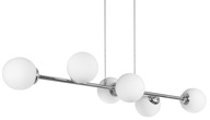 ZÁVESNÉ STROPNÉ LAMPY LUSTRE CHROME LED GULIČKY ZÁVESNÉ STROPNÉ LAMPY LUSTRE CHROME LED GULIČKY