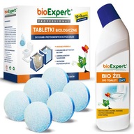 15x EFEKTÍVNE bakteriálne tablety + toaletný GÉL
