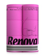 Ružový toaletný papier Renova Premium 6 roliek