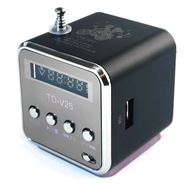 NABÍJACÍ BEZDRÔTOVÝ USB KONEKTOR MP3 LED RÁDIO