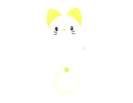 Hrkajúce hryzátko + zvuky svetiel mačka HOLA