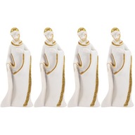 4x Živicová socha Desktop Ornament 4x Živicová socha Desktop Ornament