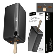 Powerbanka Kruger&Matz 40000mAh QC PD 3.0 20W 4xUSB