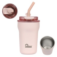 Termohrnček so slamkou, nerez, Majestic Sport, 420 ml Termohrnček so slamkou, nerez, Majestic Sport, 420 ml