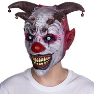 MALÝ ZVONCOVÝ LATEXOVÝ HALLOWEENSKÝ KLAUN KLAUNSKÝ MASKA