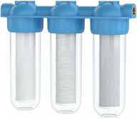 3-STUPŇOVÝ SYSTÉM ČISTENIA VODY 3 3/4'' FILTER 3-STUPŇOVÝ SYSTÉM ČISTENIA VODY 3 3/4'' FILTER