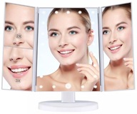 Mirror Veľké LED osvetlené make-up zrkadlo Mirror Veľké LED osvetlené make-up zrkadlo