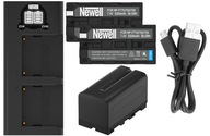 2X BATÉRIA. NEWELL NP-F770 PRE LAMPY YONGNUO YN300 III + NABÍJAČKA USB-C 2X BATÉRIA. NEWELL NP-F770 PRE LAMPY YONGNUO YN300 III + NABÍJAČKA USB-C