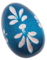 Ručne maľované vajíčko Drevené veľkonočné vajíčka 8 cm.