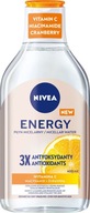 Nivea Energy micelárny odličovací fluid - všetky typy pleti 400ml Nivea Energy micelárny odličovací fluid - všetky typy pleti 400ml