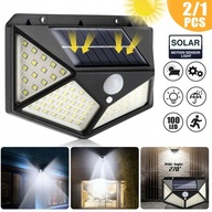 Senzor pohybu/súmraku solárnej lampy 100 LED Senzor pohybu/súmraku solárnej lampy 100 LED